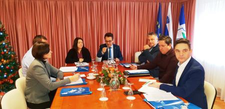 Župani pomurskega regijskega sveta Združenja občin Slovenije so se v ponedeljek, 7.1.2019 srečali na Razkrižju na svoji konstitutivni seji 3